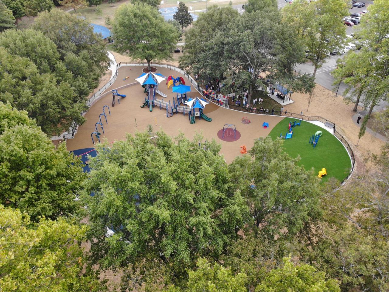 Miles Together aerial view